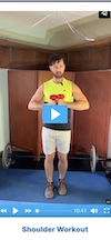 View Shoulder workout ! video